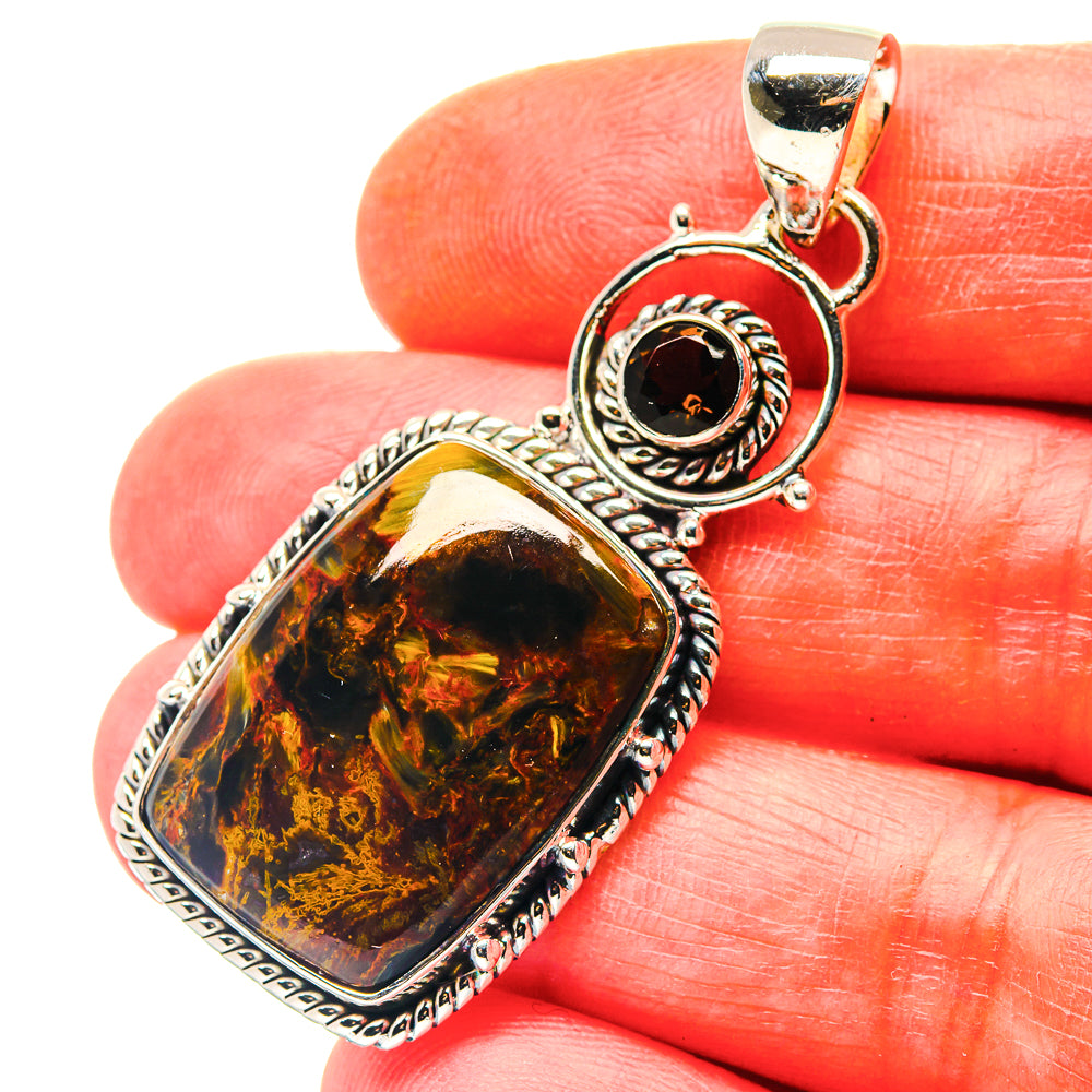 Pietersite Pendants handcrafted by Ana Silver Co - PD19170