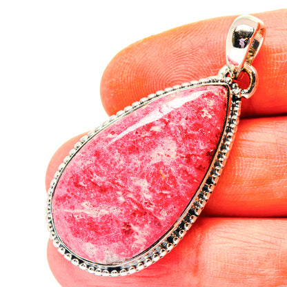 Thulite Pendants handcrafted by Ana Silver Co - PD19186