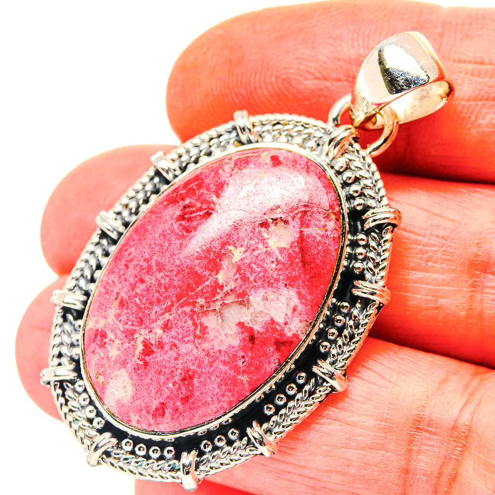 Thulite Pendants handcrafted by Ana Silver Co - PD19192