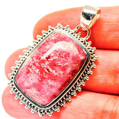 Thulite Pendants handcrafted by Ana Silver Co - PD19195