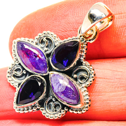 Tanzanite Pendants handcrafted by Ana Silver Co - PD19203