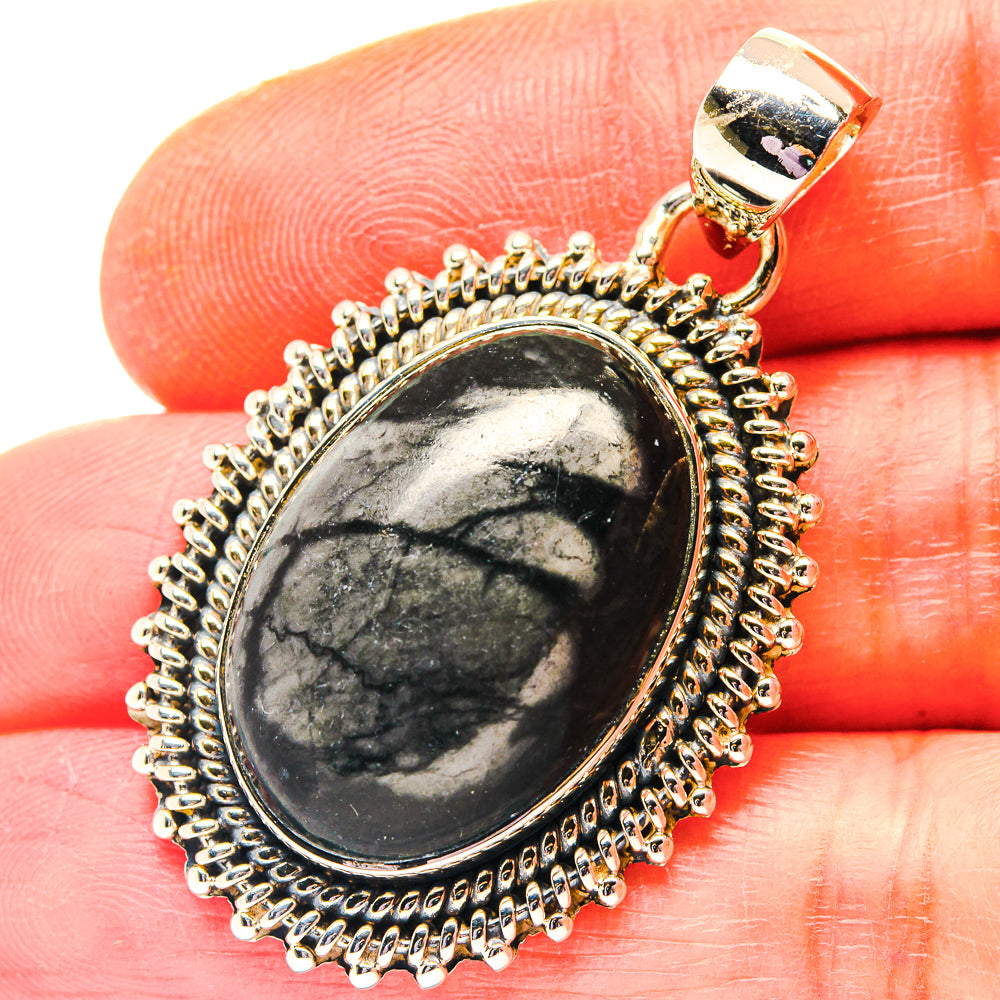Picasso Jasper Pendants handcrafted by Ana Silver Co - PD19214