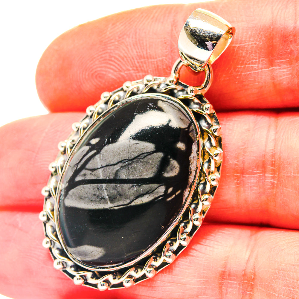 Picasso Jasper Pendants handcrafted by Ana Silver Co - PD19216