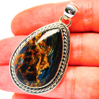 Pietersite Pendants handcrafted by Ana Silver Co - PD19218
