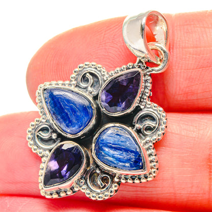 Kyanite Pendants handcrafted by Ana Silver Co - PD19259