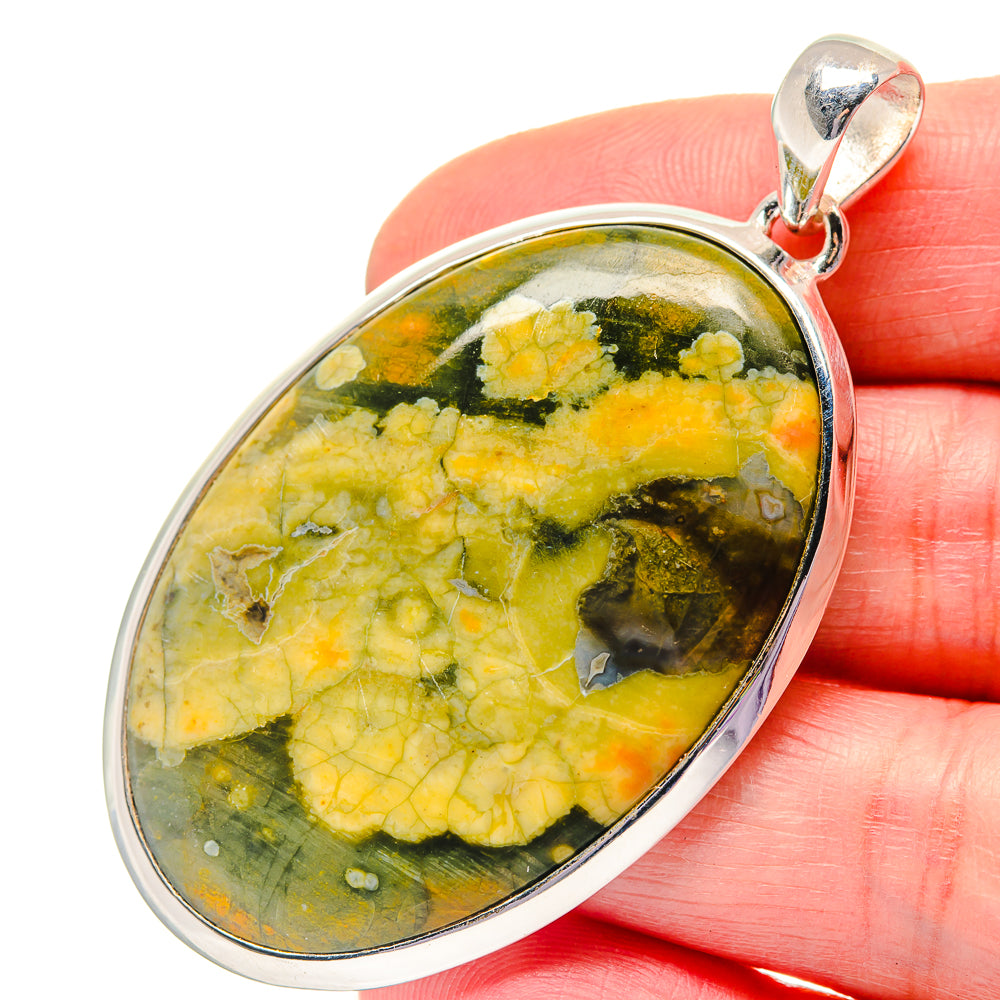 Rainforest Opal Pendants handcrafted by Ana Silver Co - PD19266