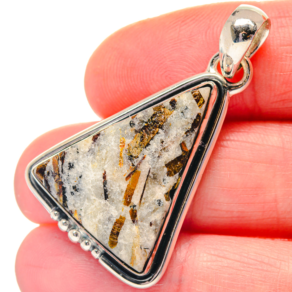 Astrophyllite Pendants handcrafted by Ana Silver Co - PD19281