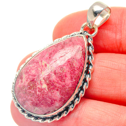 Thulite Pendants handcrafted by Ana Silver Co - PD19293