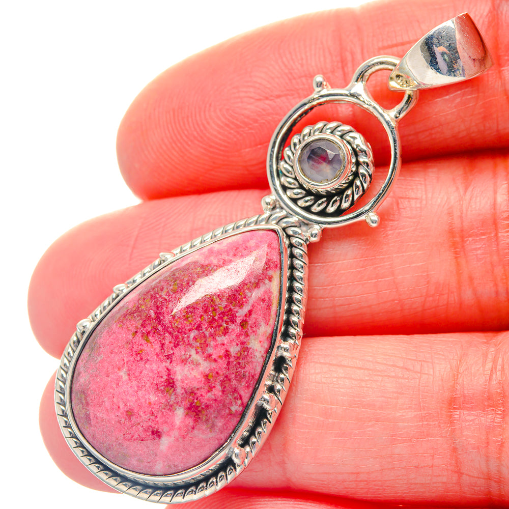 Thulite Pendants handcrafted by Ana Silver Co - PD19295