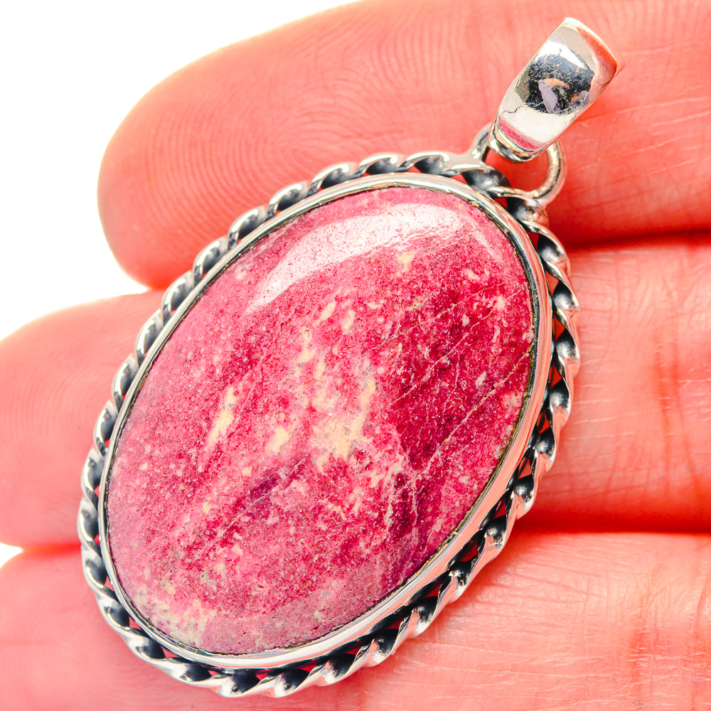 Thulite Pendants handcrafted by Ana Silver Co - PD19296