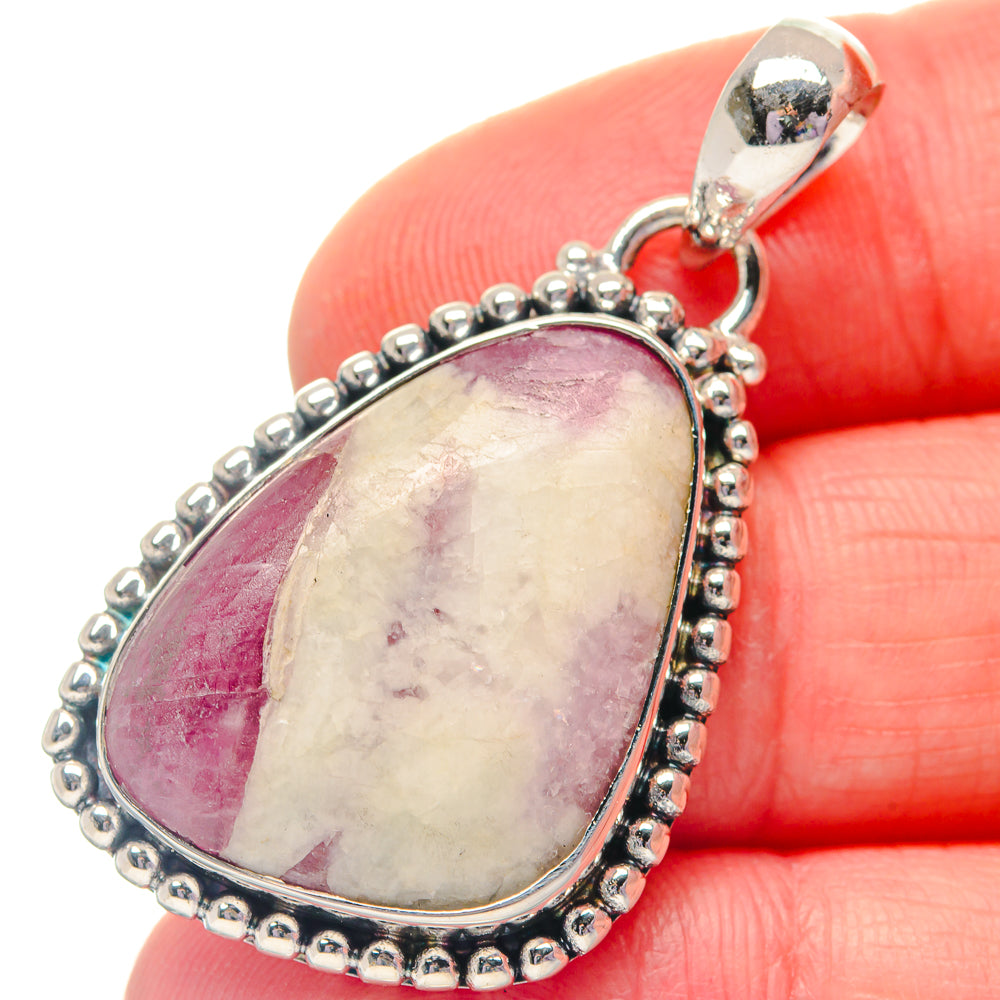 Rhodochrosite Pendants handcrafted by Ana Silver Co - PD19297
