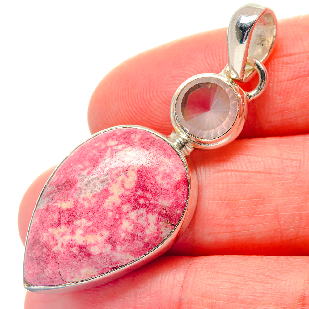 Thulite Pendants handcrafted by Ana Silver Co - PD19300
