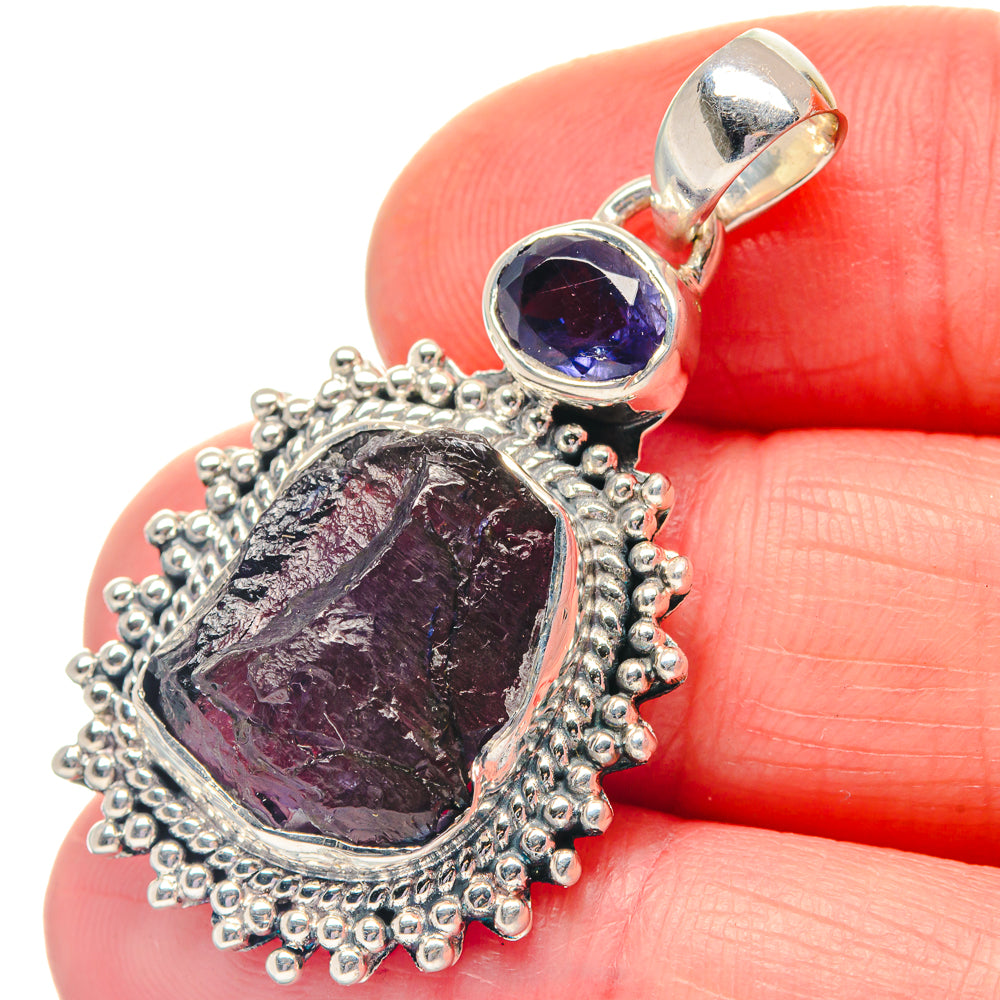 Tanzanite Pendants handcrafted by Ana Silver Co - PD19306