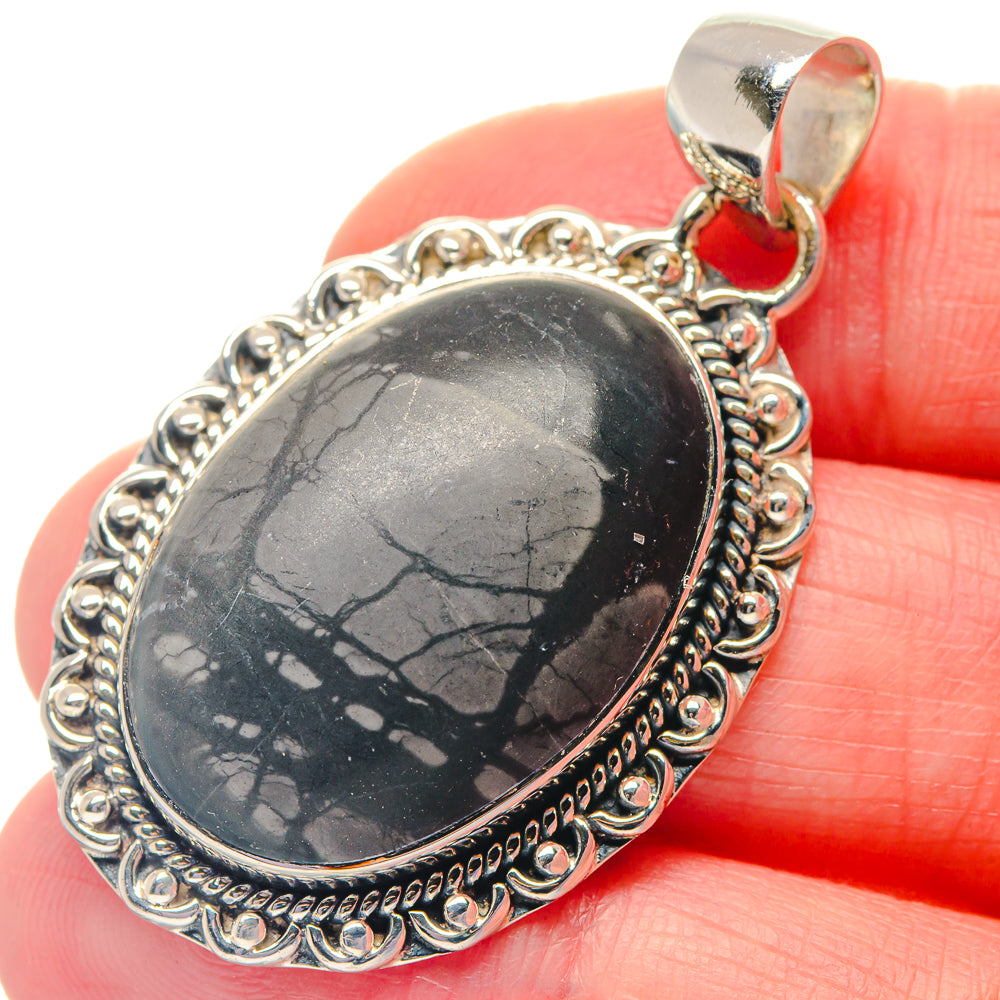 Picasso Jasper Pendants handcrafted by Ana Silver Co - PD19316