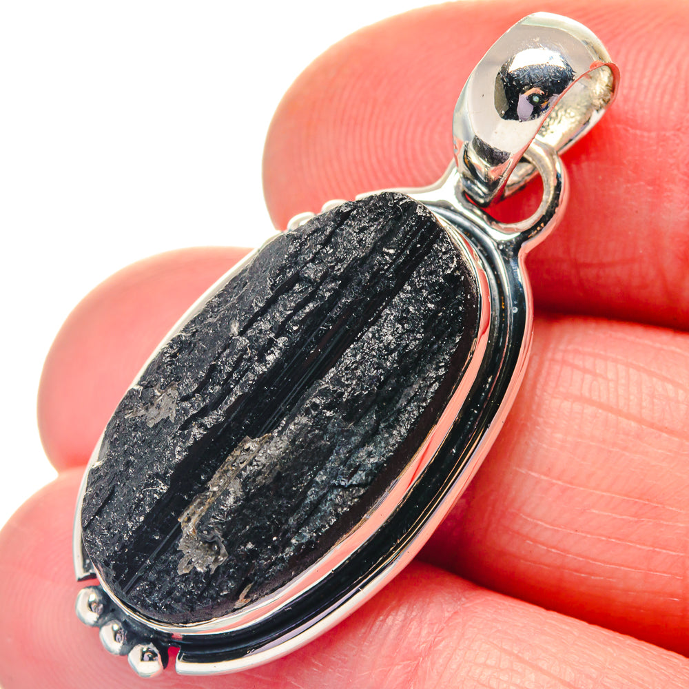 Tektite Pendants handcrafted by Ana Silver Co - PD19317