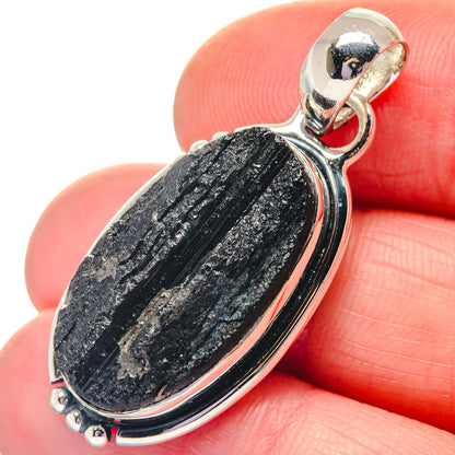 Tektite Pendants handcrafted by Ana Silver Co - PD19317