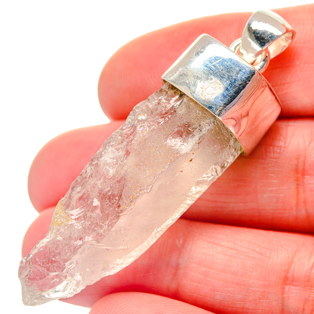 Rainbow Moonstone Pendants handcrafted by Ana Silver Co - PD19325