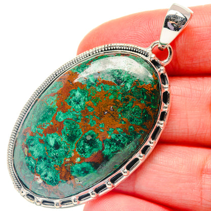 Chrysocolla Pendants handcrafted by Ana Silver Co - PD19350