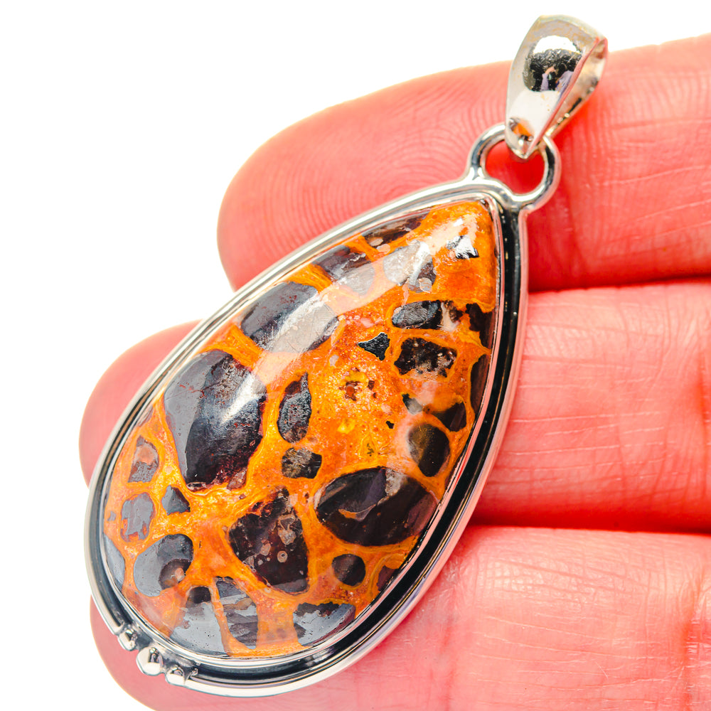 Bauxite Pendants handcrafted by Ana Silver Co - PD19356