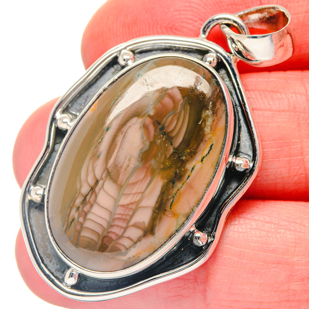 Willow Creek Jasper Pendants handcrafted by Ana Silver Co - PD19360