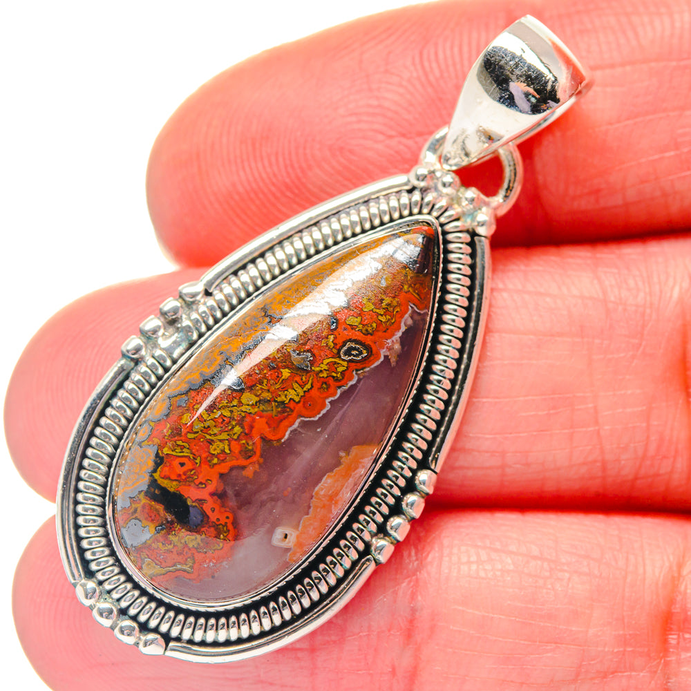 Ocean Jasper Pendants handcrafted by Ana Silver Co - PD19363