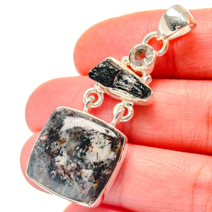 Astrophyllite Pendants handcrafted by Ana Silver Co - PD19364