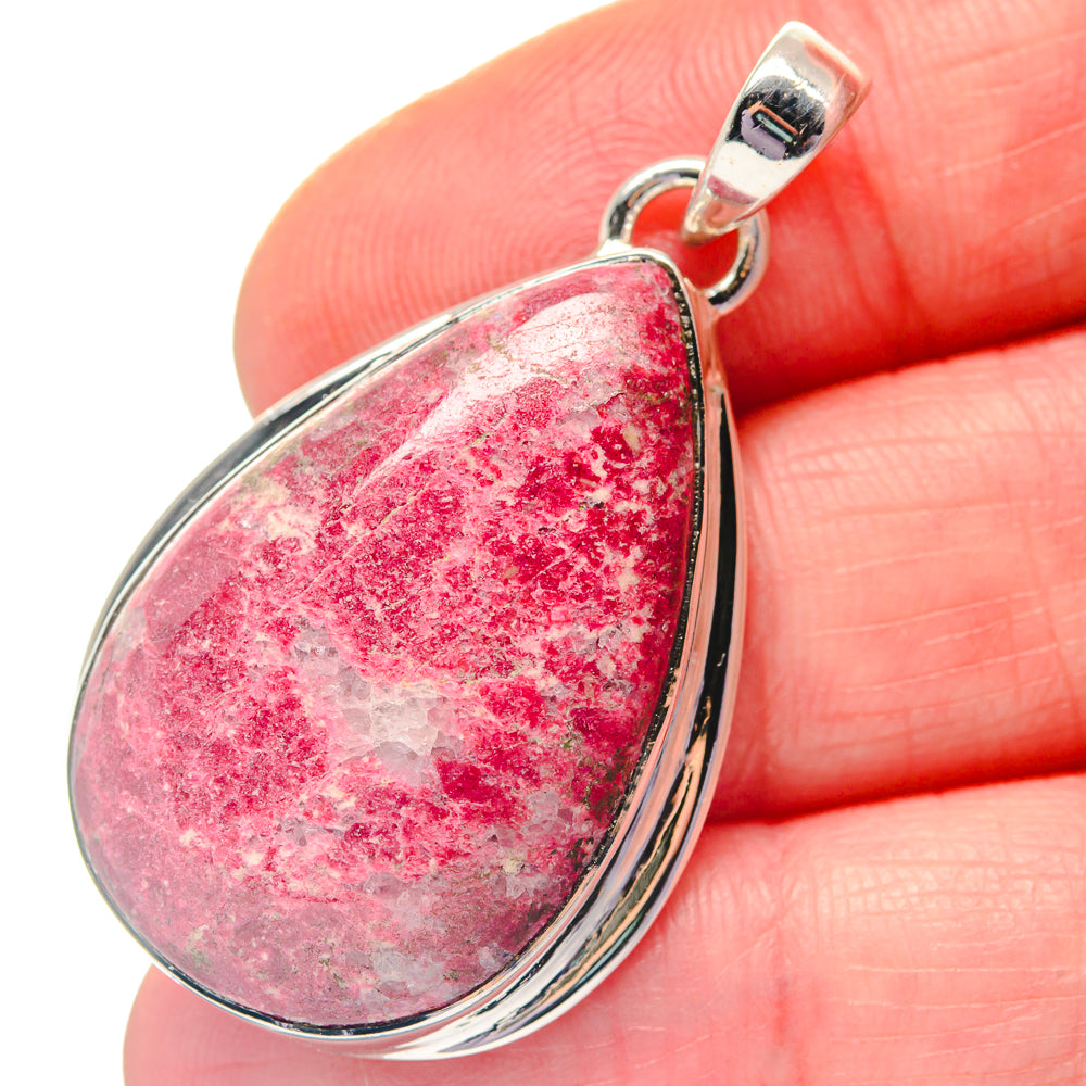 Thulite Pendants handcrafted by Ana Silver Co - PD19372