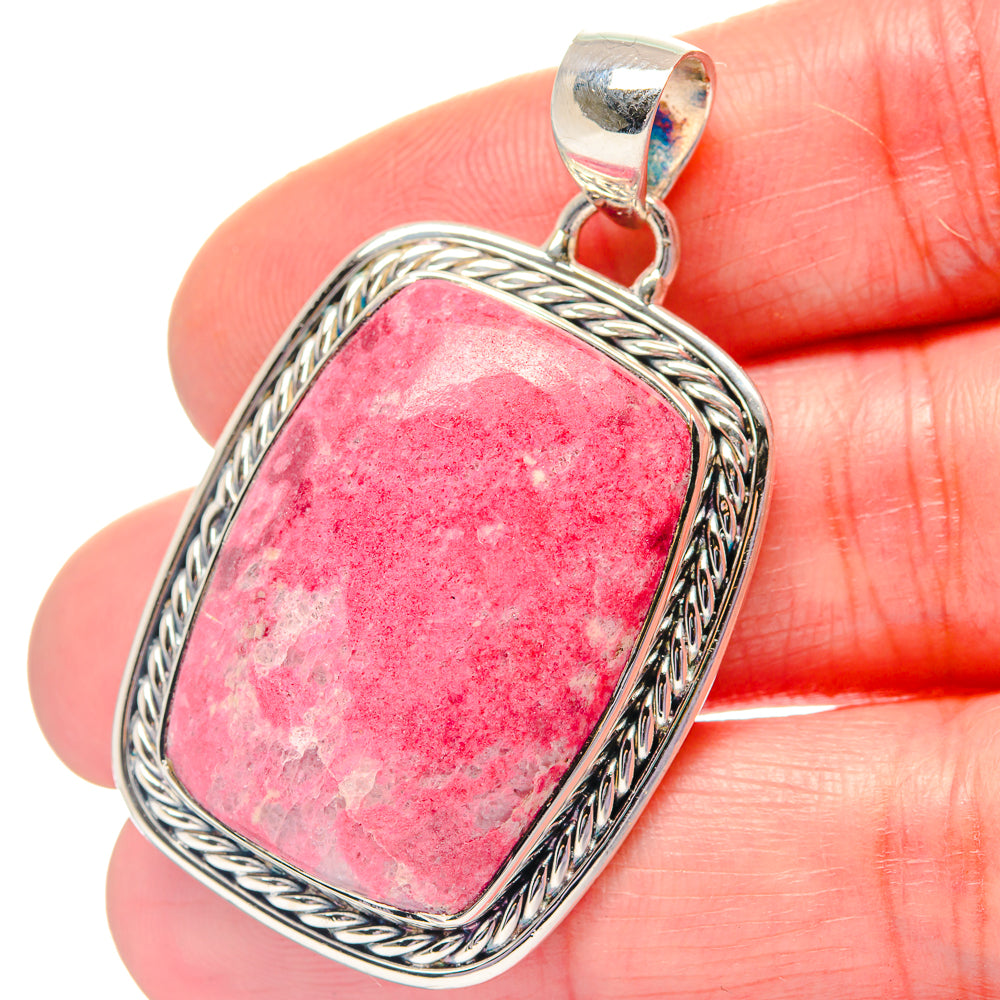 Russian Eudialyte Pendants handcrafted by Ana Silver Co - PD19375