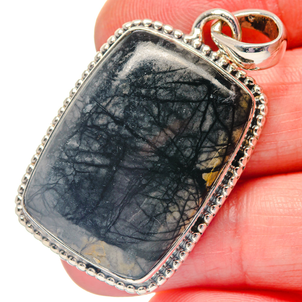 Rainbow Moonstone Pendants handcrafted by Ana Silver Co - PD19390