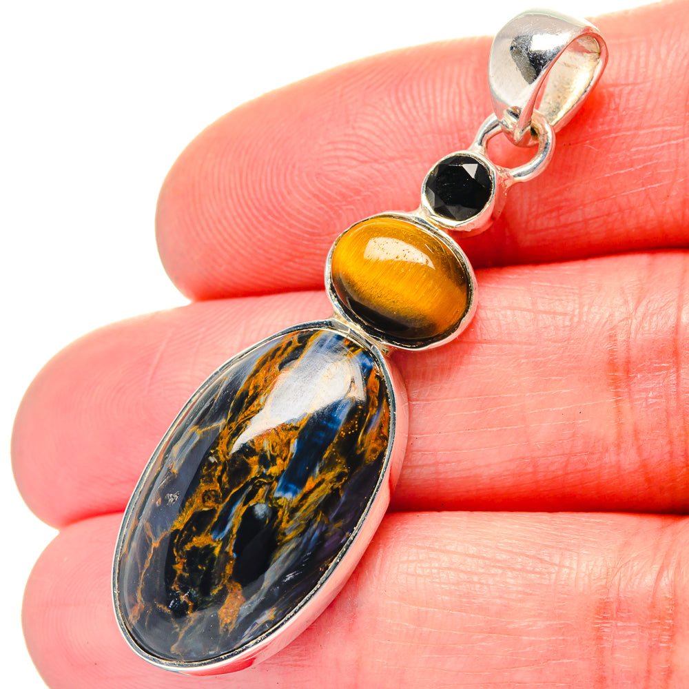 Dinosaur Bone Pendants handcrafted by Ana Silver Co - PD19395