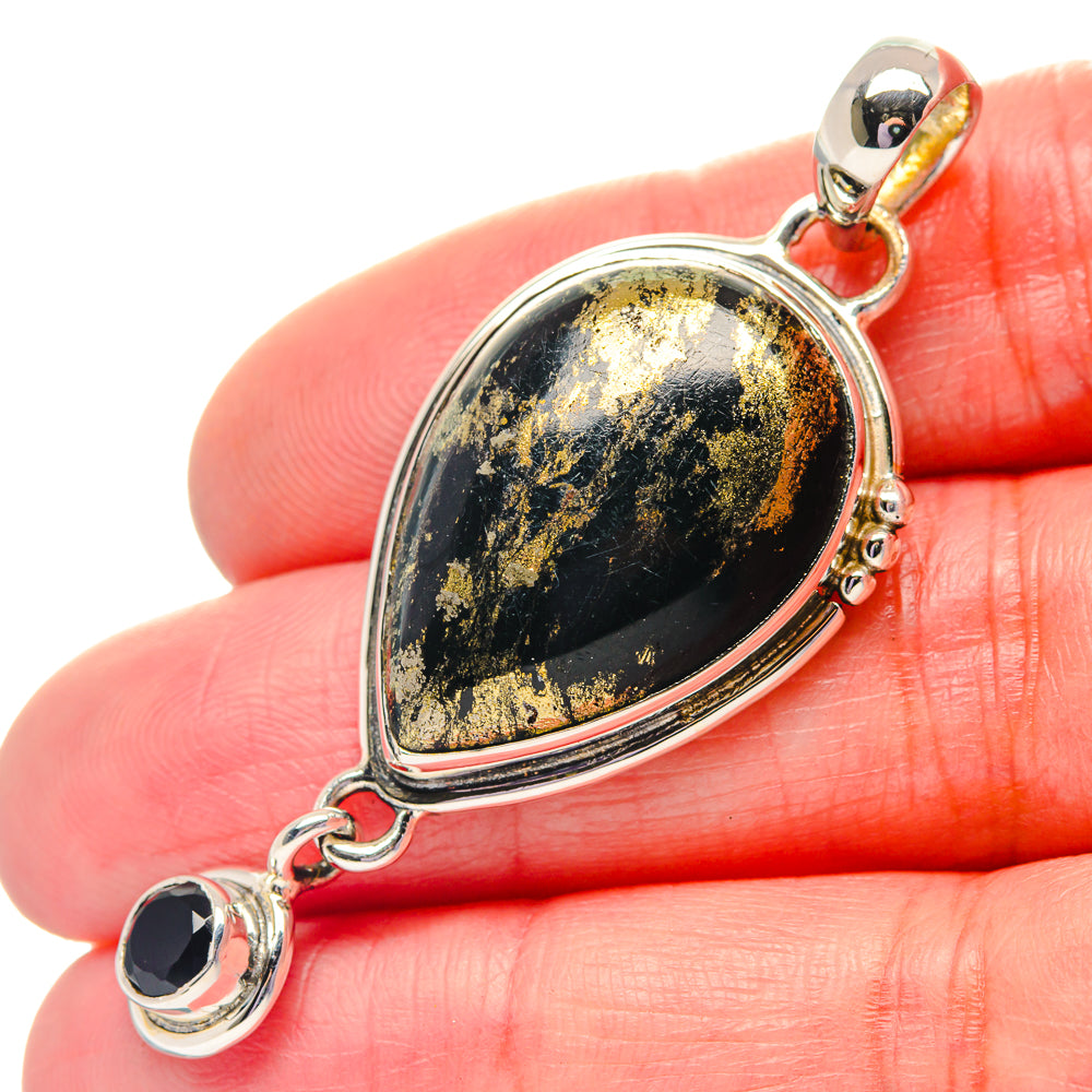 Thulite Pendants handcrafted by Ana Silver Co - PD19396