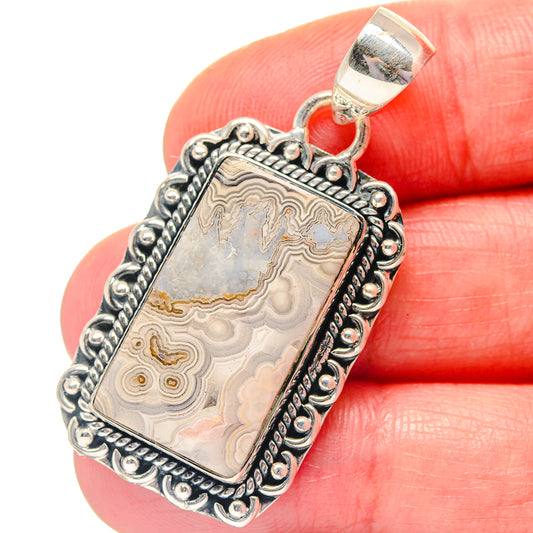 Picasso Jasper Pendants handcrafted by Ana Silver Co - PD19404
