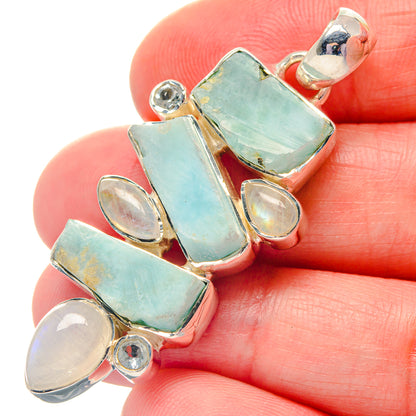 Thulite Pendants handcrafted by Ana Silver Co - PD19421