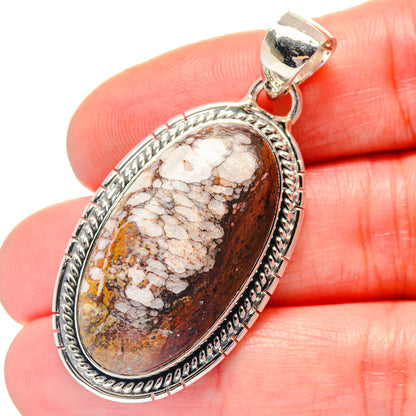 Apatite, Blue Topaz Pendants handcrafted by Ana Silver Co - PD19438