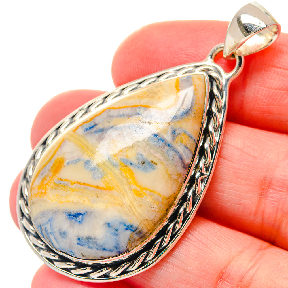 African Green Opal Pendants handcrafted by Ana Silver Co - PD19449