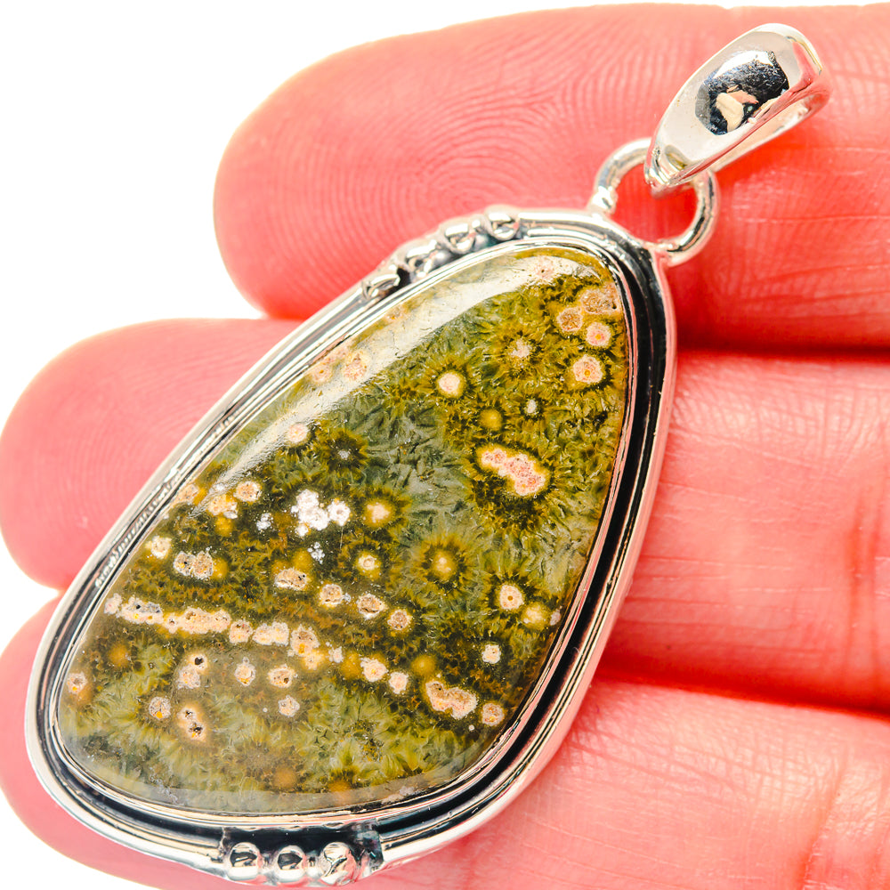 Aquamarine Pendants handcrafted by Ana Silver Co - PD19461