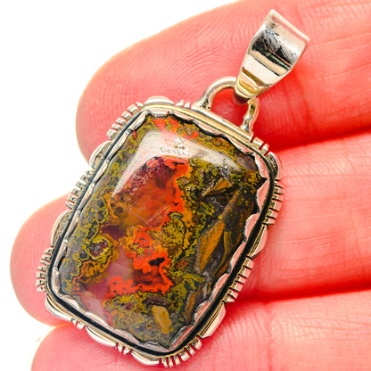 Coconut Geode Druzy, Carnelian, Garnet Pendants handcrafted by Ana Silver Co - PD19472