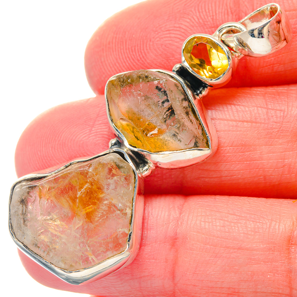Willow Creek Jasper Pendants handcrafted by Ana Silver Co - PD19475