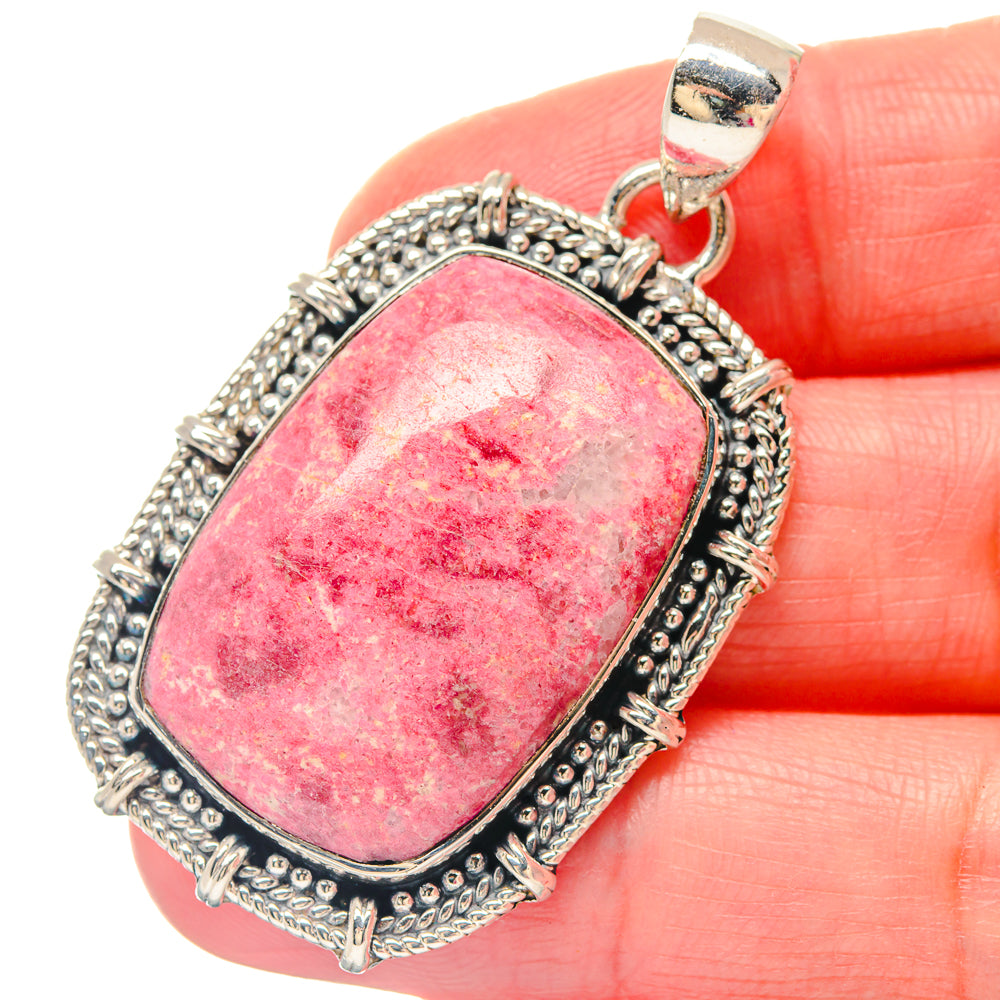 Black Tourmaline, White Quartz Pendants handcrafted by Ana Silver Co - PD19478