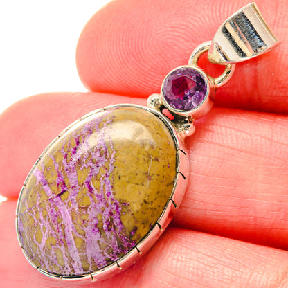 Mookaite, Citrine Pendants handcrafted by Ana Silver Co - PD19497