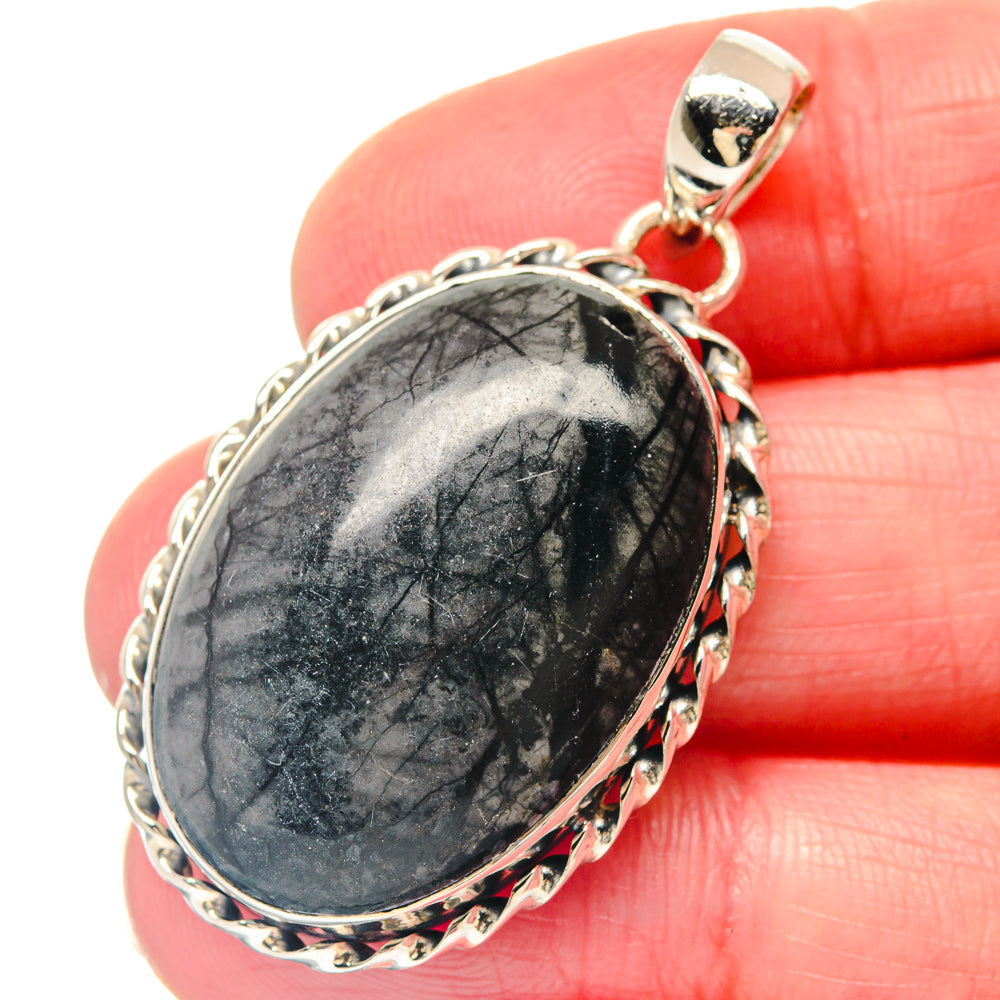 Phosphosiderite Pendants handcrafted by Ana Silver Co - PD19502