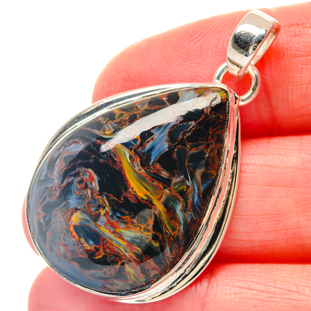 Larimar Pendants handcrafted by Ana Silver Co - PD19508