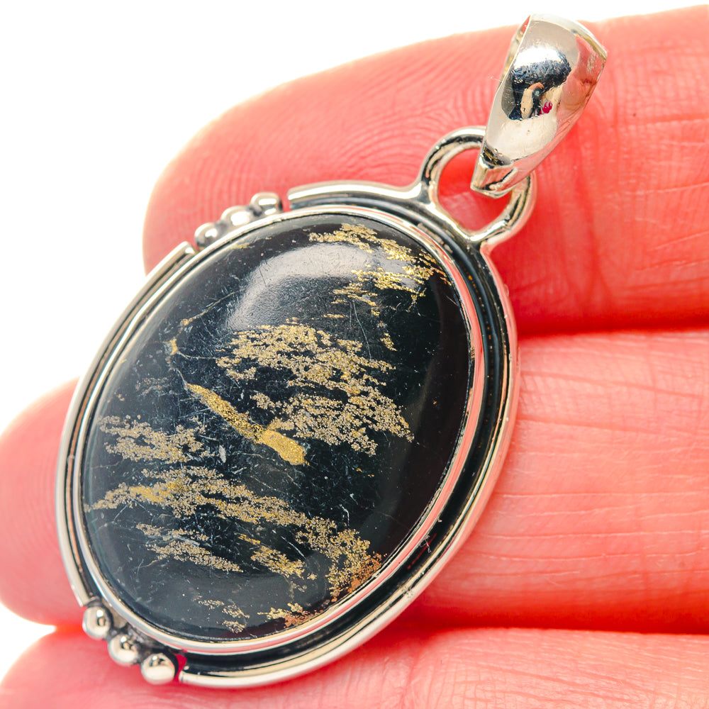Tibetan Turquoise Pendants handcrafted by Ana Silver Co - PD19510