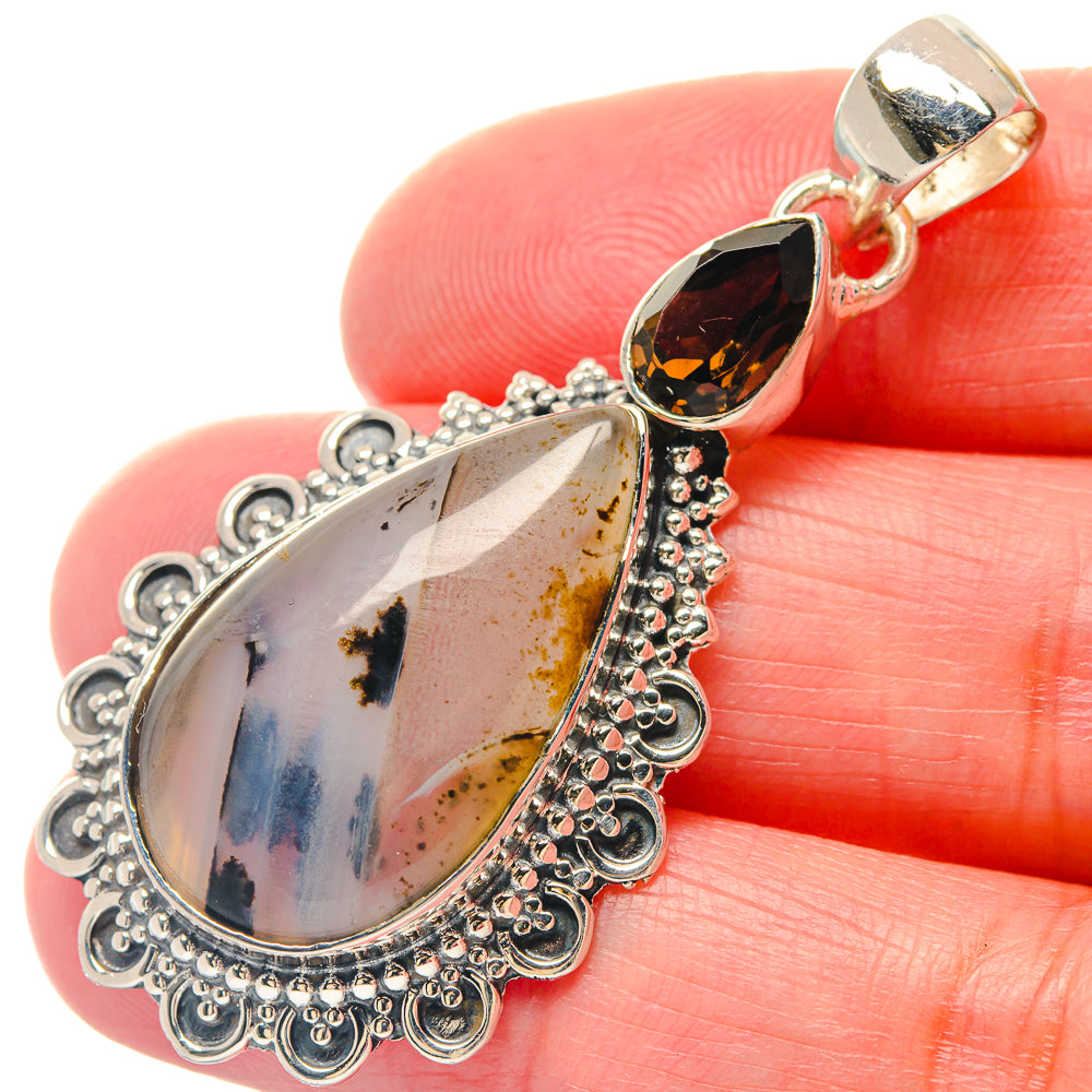 Desert Druzy Pendants handcrafted by Ana Silver Co - PD19513