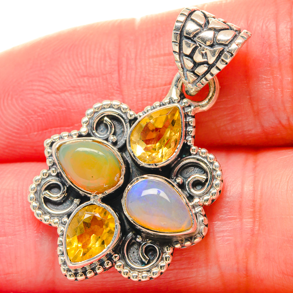 Garnet Pendants handcrafted by Ana Silver Co - PD19522