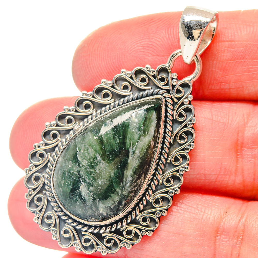 K2 Blue Azurite Pendants handcrafted by Ana Silver Co - PD19540