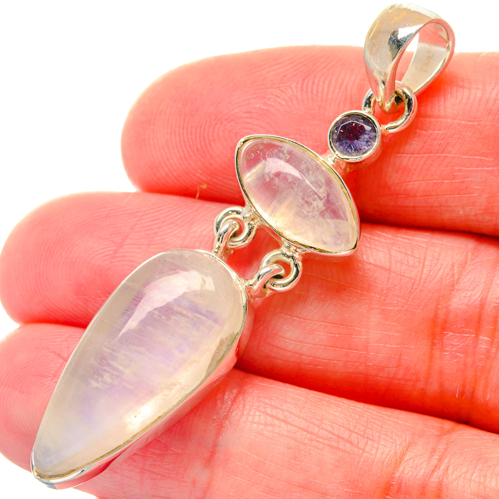 Black Tourmaline Pendants handcrafted by Ana Silver Co - PD19589