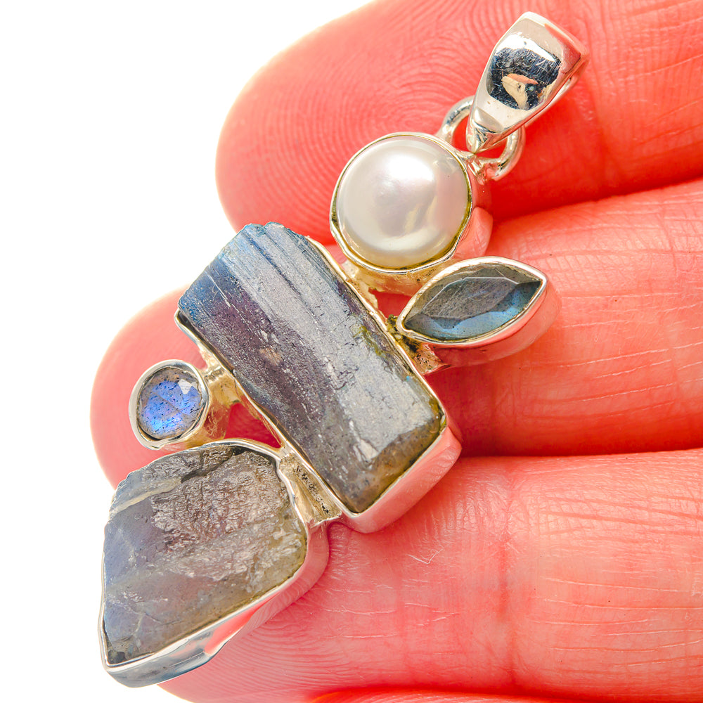 Sodalite Pendants handcrafted by Ana Silver Co - PD19604