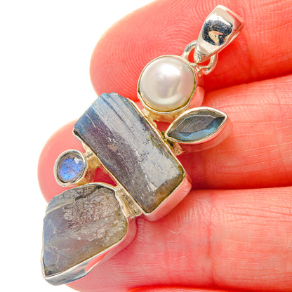 Sodalite Pendants handcrafted by Ana Silver Co - PD19604
