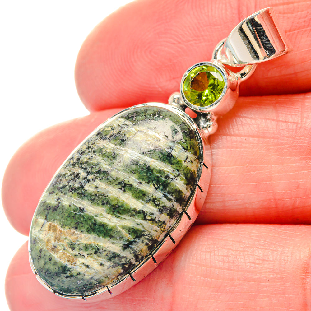 Apatite, Aqua Chalcedony, Rainbow Moonstone Pendants handcrafted by Ana Silver Co - PD19621
